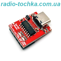 Модуль-перетворювач (конвертер) USB-TTL на CH340E(CX0013A), роз`єм USB Type-C