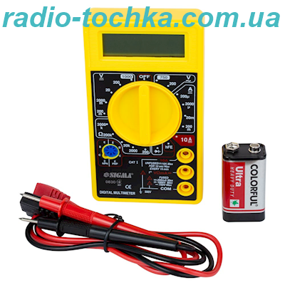 Мультиметр цифровий SIGMA