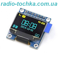 OLED дисплей I2C 0.96" синій 128х64 GME12864-52