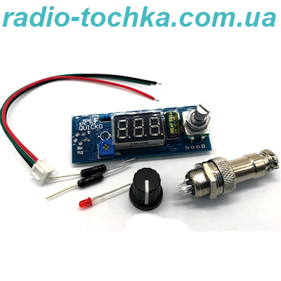 Паяльна станція T12-DIY mini STC, LED, 75W, наконечник Т12