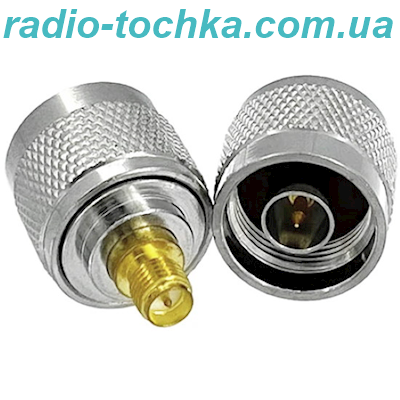 Перехідник шт.N/RPSMA-JK N (male) - гн.RPSMA (female)