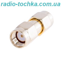 Перехідник шт.SMA(male) - гн.RPSMA(female)