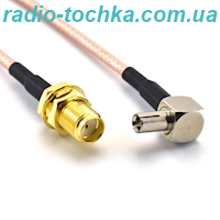 Перехідник SMA female - TS9 male RG316 L=150мм