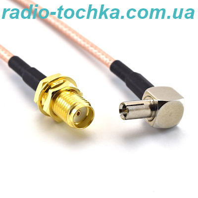 Перехідник SMA female - TS9 male RG316 L=150мм