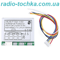 Плата захисту Li-ion 18650 PCB(BMS) 4s 3.7-16.8V 100A з балансиром