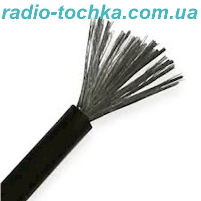 Провід монтажний 14AWG (400*0,08) супергнучкий силіконовий чорний