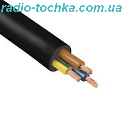 Провiд ПВС 3х1.5 чорний HOROZ