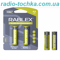 Rablex 1000mAh AA 1.2V акумулятор