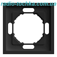 Рамка 1-місна Ardero EF101-B Soft чорна