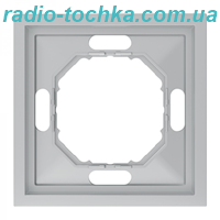 Рамка 1-місна Ardero EF101-S Soft срібна