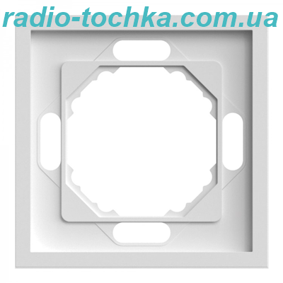Рамка 1-місна Ardero EF101-W Soft біла