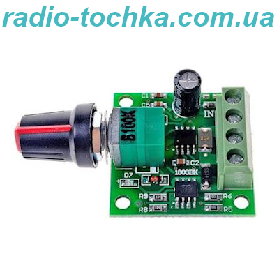 ШІМ регулятор оборотів двигуна постійного струму 803BK 1.8-12V 2A 30W