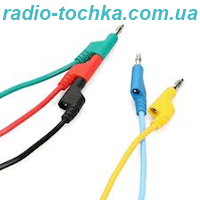 Шнур шт.банан - шт.банан 1м