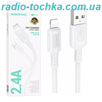 Шнур шт.USB x шт.Lightning Borofone BX111 2.4A 1m