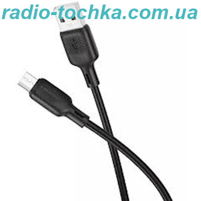 Шнур шт.USB x шт.microUSB Borofone BX113 2.4A 3м Black