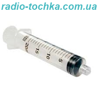 Шприц з гвинтовим наконечником 2мл