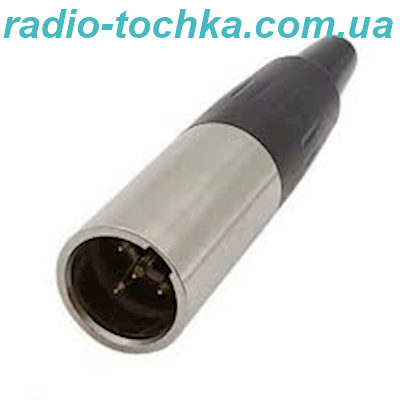 Штекер mini XLR 4pin на кабель