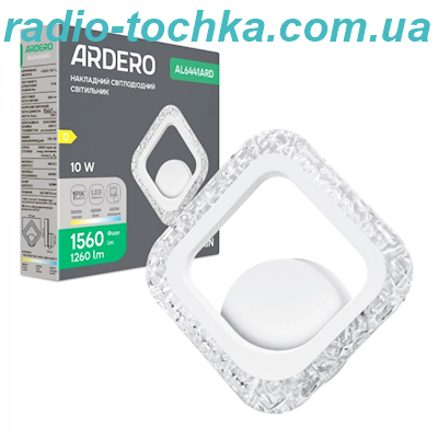Світильник Ardero AL6441ARD RAIN 10Вт накладний білий