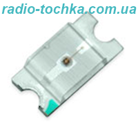 Світлодіод чистого зеленого кольору smd 1206