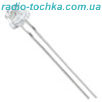 Світлодіод тепло-білий 4.8mm 2000-3000K 3-3.2V прозорий