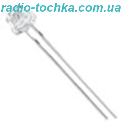 Світлодіод тепло-білий 4.8mm 2000-3000K 3-3.2V прозорий