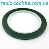 Термоскотч Kapton GREEN стрічка каптонова поліімідна ЗЕЛЕНА 5мм х 66м