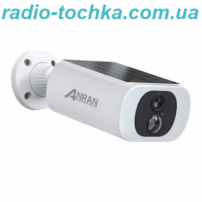 Вулична камера спостереження Anran C3, 3Mp, 5200mAh, Сонячна панель, WiFi